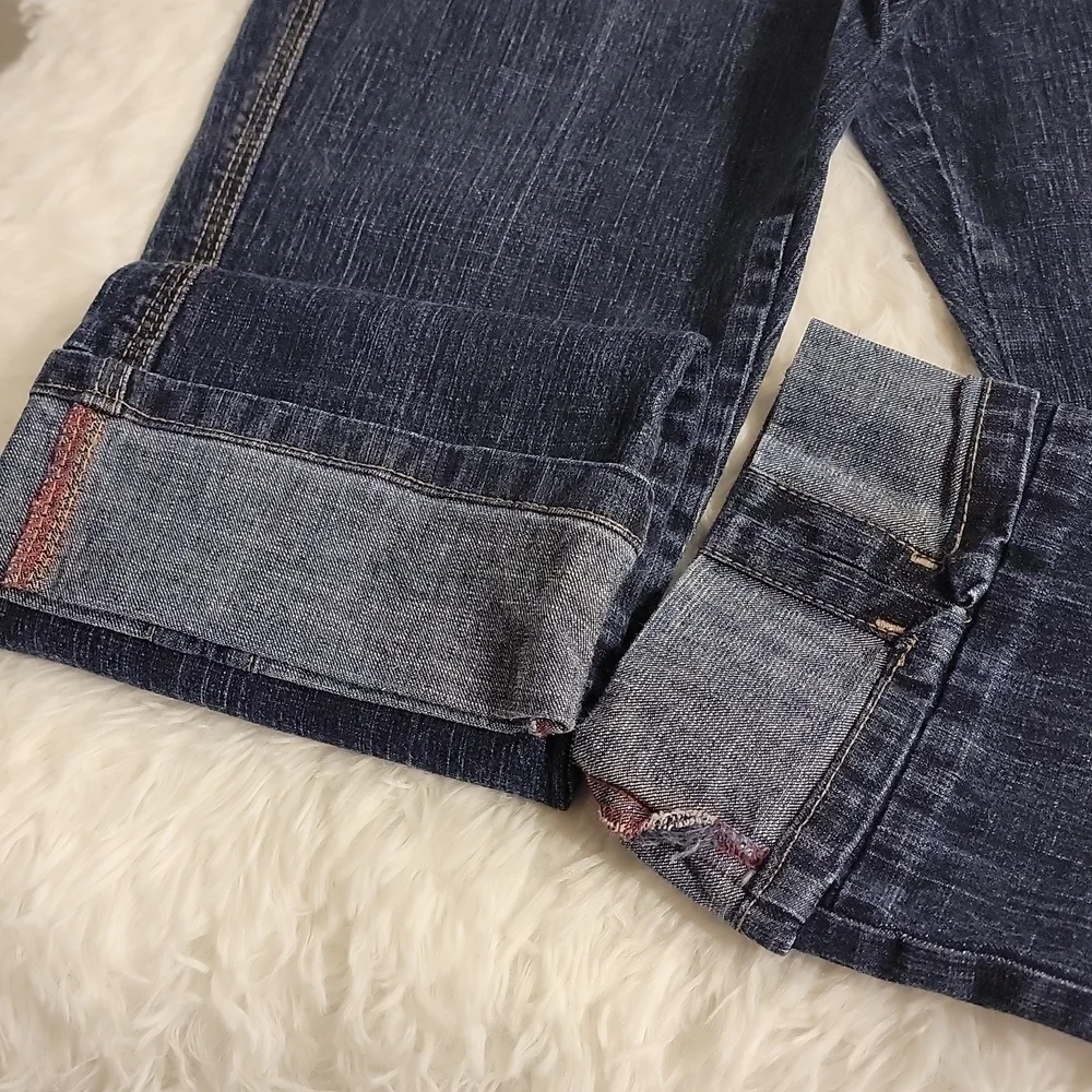 KIKIT Jeans Maurice Sasson Cuffed Size 4 Excellent Like New Conditon
